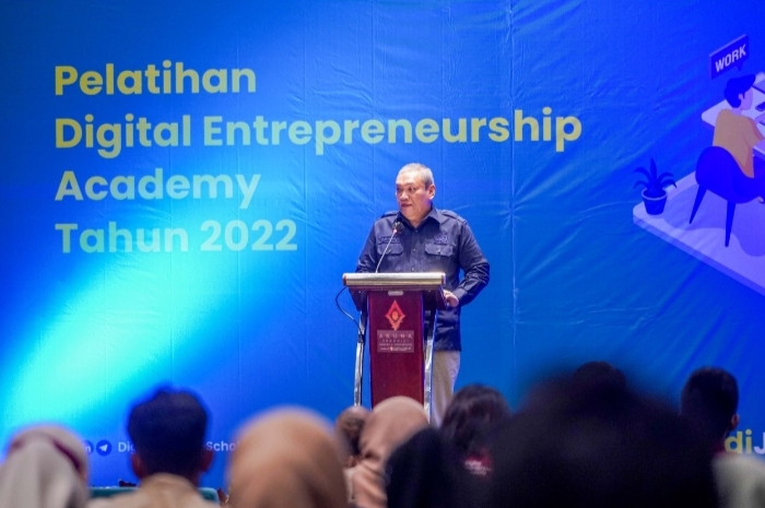 Dukung Tumbuh Kembangnya Wirausaha Digital, HBK Buka Pelatihan DEA untuk 400 Wirausaha Muda Se P. Lombok