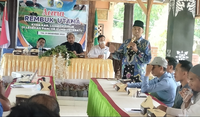 Rembuk Utama KTNA Lombok Timur Serap Aspirasi Anggota