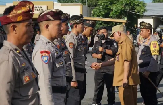 Polres Lombok Timur Launching 563 personil Polisi RW