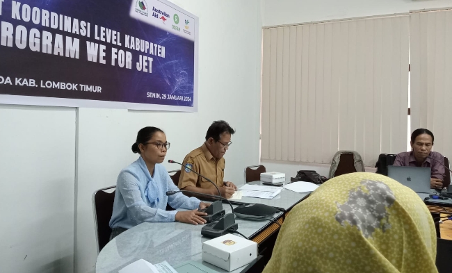 Gema Alam NTB Gandeng OPD Lombok Timur Evaluasi kinerja Program ‘We For Jet’