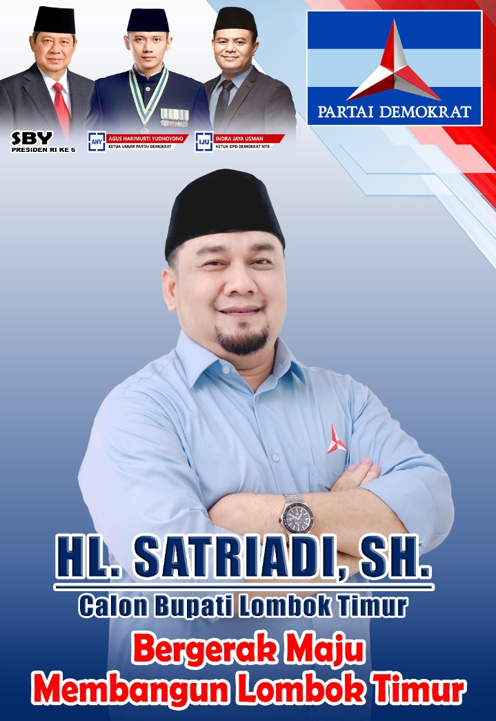 H,Lalu Satriadi SH Maju Menjadi Calon Bupati Untuk Lombok Timur yang Lebih Baik.