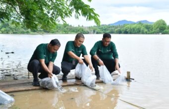Wujudkan Filosofi Berkah Bermakna”, Bank NTB Syariah Gelar Aksi Pelestarian Lingkungan di Bendungan Penyaring Sumbawa
