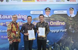 Bank NTB Syariah Dukung Digitalisasi Pelabuhan Senggigi Melalui Kerja Sama Sistem Pembayaran Digital Easybook.