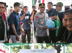 Bupati dan Kapolda NTB Serahkan Santunan di Kantor Baznas.