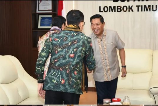 Lombok Timur di Nilai Oleh Tim Penilai Utama (TPU) Dari Menko Perekonomian RI