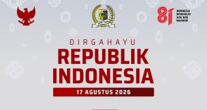 Pimpinan dan Anggota serta Sekretariat DPRD Lombok Timur Mengucapkan Selamat HUT RI Ke 81