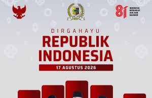 Pimpinan dan Anggota serta Sekretariat DPRD Lombok Timur Mengucapkan Selamat HUT RI Ke 81