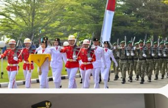 Apel Peringatan HUT RI Ke 81 Di Lotim Berjalan Khidmat.
