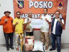 Tanggap Bencana Kebakaran Desa Adat Sade, Bank NTB Syariah Salurkan Bantuan Air Bersih dan Paket Sembako
