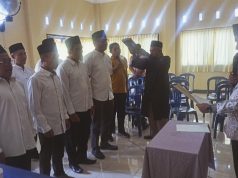 Panitia Pilkades Rempung 2027 di Lantik dan diambil sumpahnya oleh BPD Rempung dan Berharap Proposional Serta Menjunjung Tinggi Netralitas.