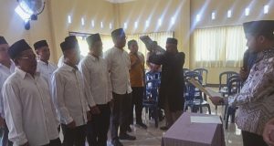 Panitia Pilkades Rempung 2027 di Lantik dan diambil sumpahnya oleh BPD Rempung dan Berharap Proposional Serta Menjunjung Tinggi Netralitas.