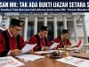 MK: Tak Ada Bukti Meyakinkan Ijazah Setara SMA Wapres Gibran, Namun Tak Bisa Diskualifikasi.