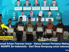 MEMBANGGAKAN! Pemuda Rempung Muhammad Arkan Fawwaz Iswar Terpilih Jadi Ketua Umum Pertama Mahasiswa Alumni MANPK Se-Indonesia