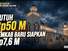 Butuh Rp. 50 Milyar Bupati Lotim Buka Urunan Renovasi Masjid Agung Al- Mujahidin.