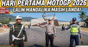 Hari Pertama MotoGP 2026 Lalin Mandalika Masih Landai