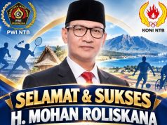 PWI NTB Ucapkan Selamat, H. Mohan Roliskana Terpilih Ketua KONI NTB 2026-2030