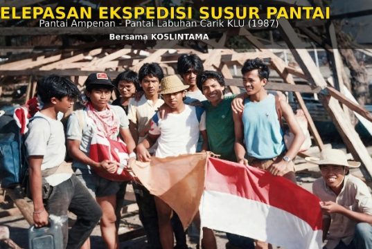 Susur Pantai Ampenan ke Labuhan Carik KLU Aktivitas Mahasiswa Pecinta Alam Koslintama- Bag. 1