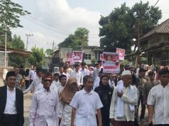 Dikawal Ratusan Pendukung, .Kamarudin S.T Resmi Mendaftar Sebagai Bakal Calon Kepala Desa Telaga Waru