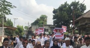 Dikawal Ratusan Pendukung, .Kamarudin S.T Resmi Mendaftar Sebagai Bakal Calon Kepala Desa Telaga Waru