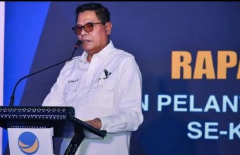 Bupati Haerul Warisin di Rakerda Nasdem Lotim: Tidak Ada Cita-Cita Besar Tanpa Kerja Keras, Pokir Tak Bisa Instan!